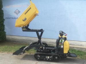 Samonakladací dumper Yanmar s vysokým vyklápaním