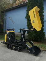 Samonakladací dumper Yanmar s vysokým vyklápaním – fotka 4